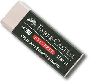 Faber Castell PVC Free Eraser 18 81 21