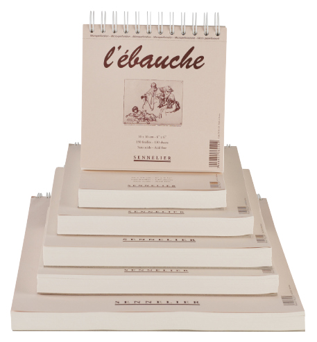Sennelier L'Ebauche Drawing Spiral 25 x 25