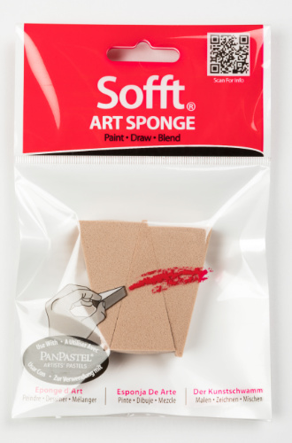 PanPastel Sofft Tools - Pack of 3 Sponge Bars Wedge