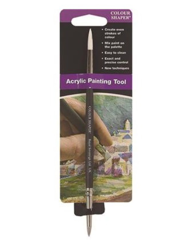 Colour Shaper Double Ended Acrylic Painting Tool - Size 2