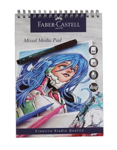 Faber Castell Creative Studio A4 Mixed Media Pad