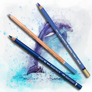 Pencils4artists Colour Compare Set of 12 Blues
