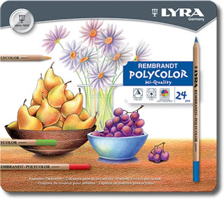 Lyra Rembrandt Polycolor Pencils Tin of 24