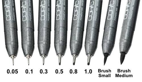 Copic Multiliner Nibs