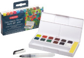 Derwent Inktense 12 Paint Pans Pallette 2