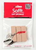 PanPastel Sofft Tools - Pack of 3 Sponge Bars Flat