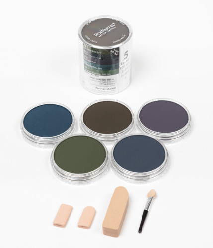 PanPastel Starter Set - Dark Shades Shadows  (5 colours)