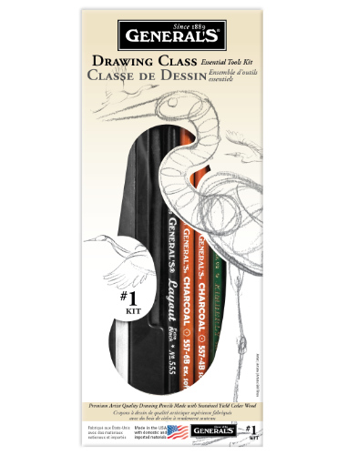 General's #1 Kit Drawing Class Essentials Tools Kit