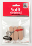 PanPastel Sofft Tools - Pack of 3 Sponge Bars Round